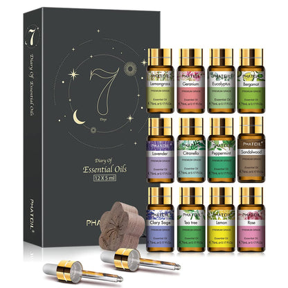 Essential Oil Fragrance Gift Box 15 Bottles | Phatoil