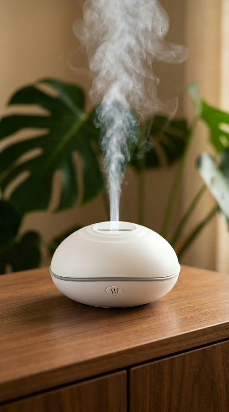 Flame Aroma Diffuser 200ml | Essential Oil Humidifier with Remote & 7-Color LED Light | Mayjam - Image 10