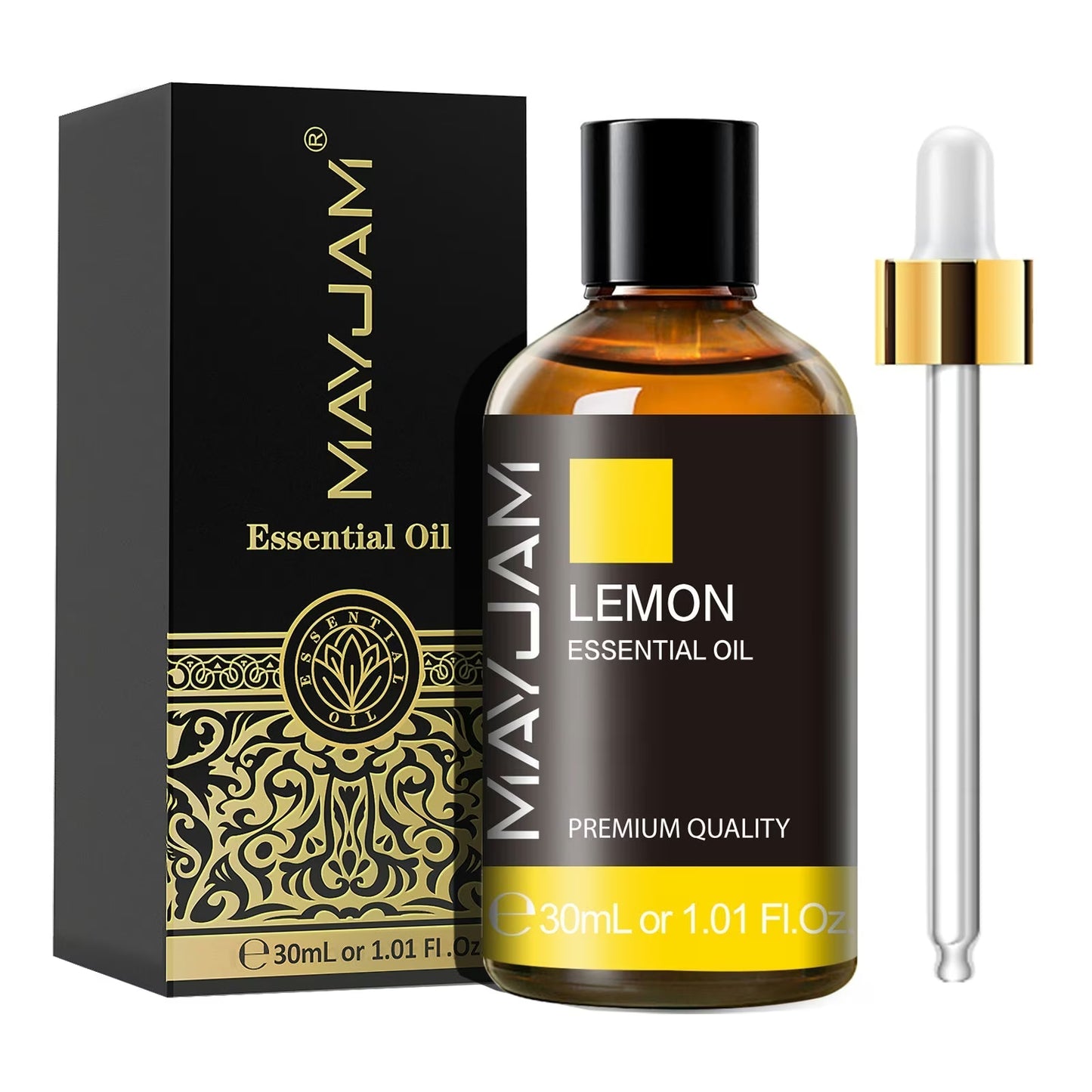Lemon Essential Oil | Natural Aromatherapy | Mayjam - 30ml - Image 2