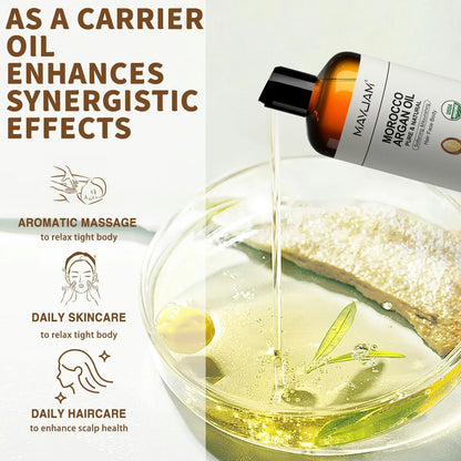 MAYJAM Pure Organic Carrier Oil Collection - Cold Pressed, 473ml - Image 6