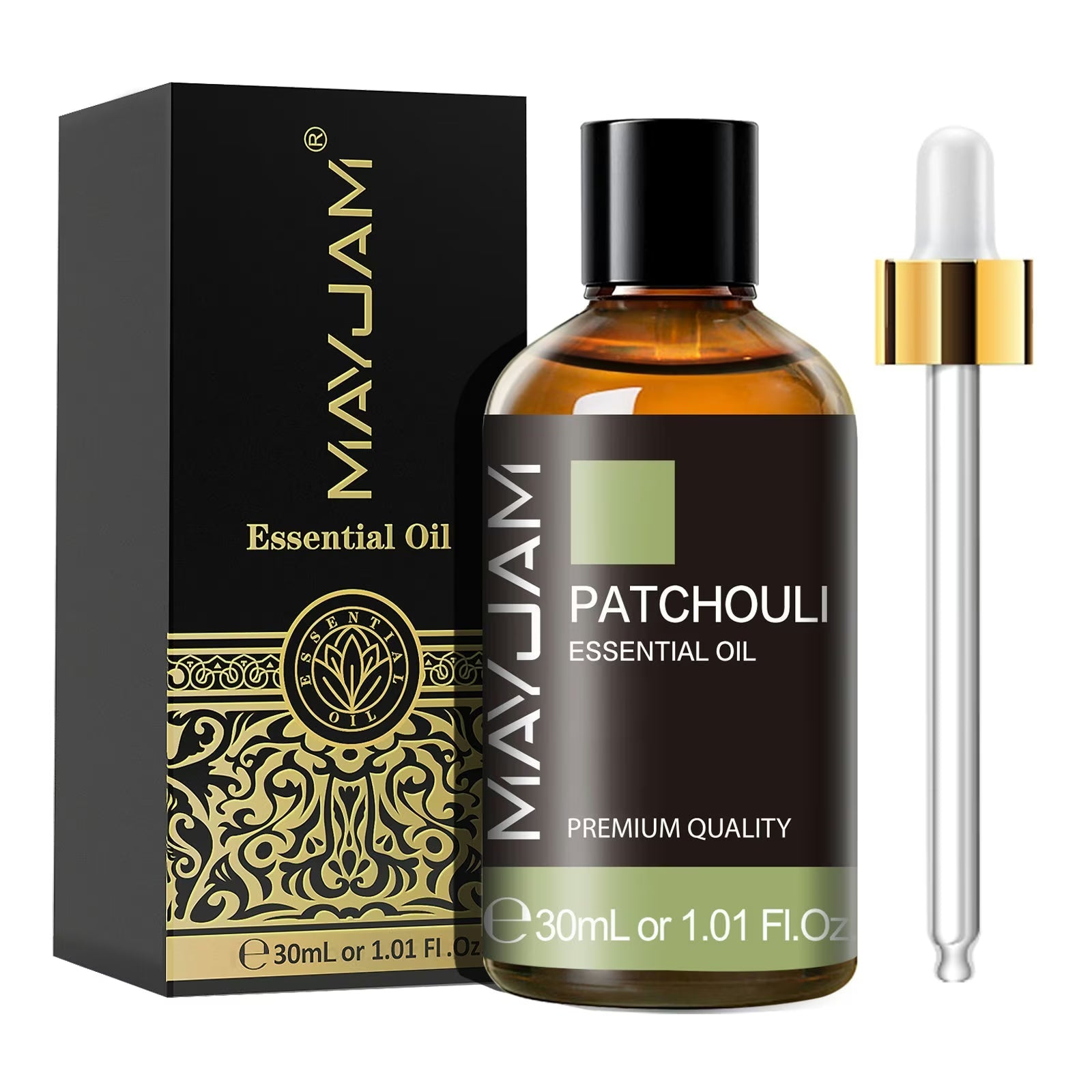 Patchouli Essential Oil | Natural Aromatherapy | Mayjam - 30ml - Image 2